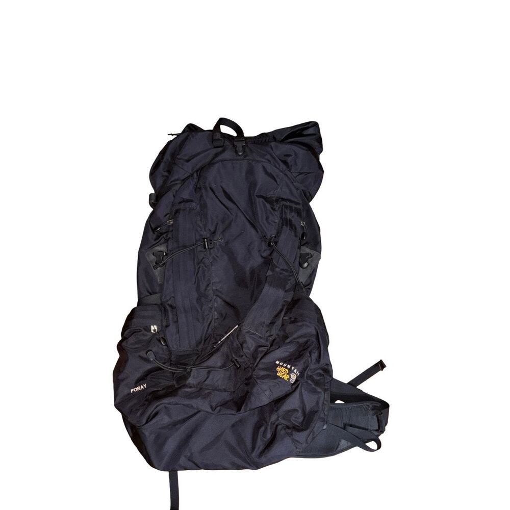 Mountain Hardwear Foray Black Nylon Hard Back EXTRA LARGE Hiking Travel Backpack